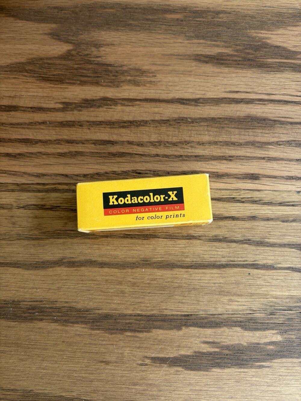 Kodacolor-X Color Negative Film CX620 for Color Prints ASA 80 expired 1978